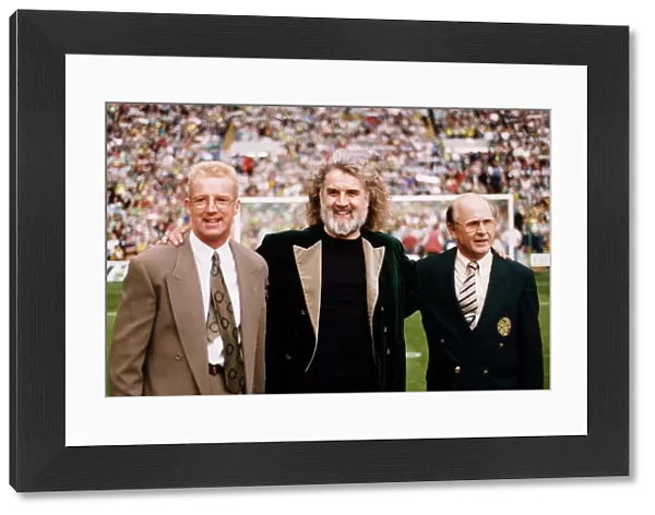 Billy Connolly comedian opening new £6m East Stand at Celtic Park Parkhead long