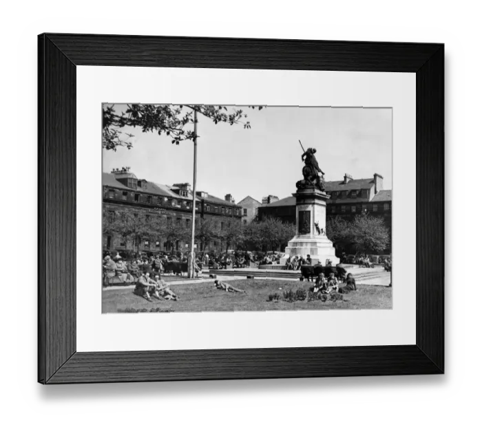 Framed Print : Good weather brings many people to Eldon Square to bask in the sun during their lunch Framed Print : Good weather brings many people to Eldon Square to bask in the sun during their lunch