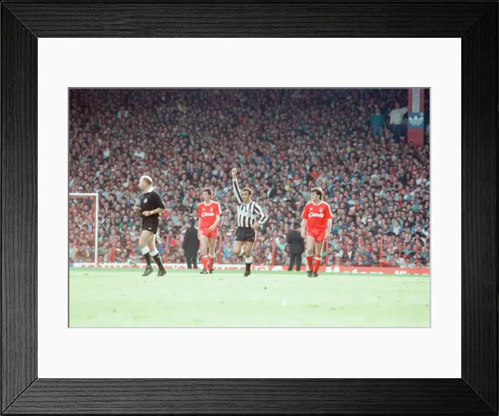 Framed Print : Liverpool 1-2 Newcastle United, Division One league match at Anfield Framed Print : Liverpool 1-2 Newcastle United, Division One league match at Anfield
