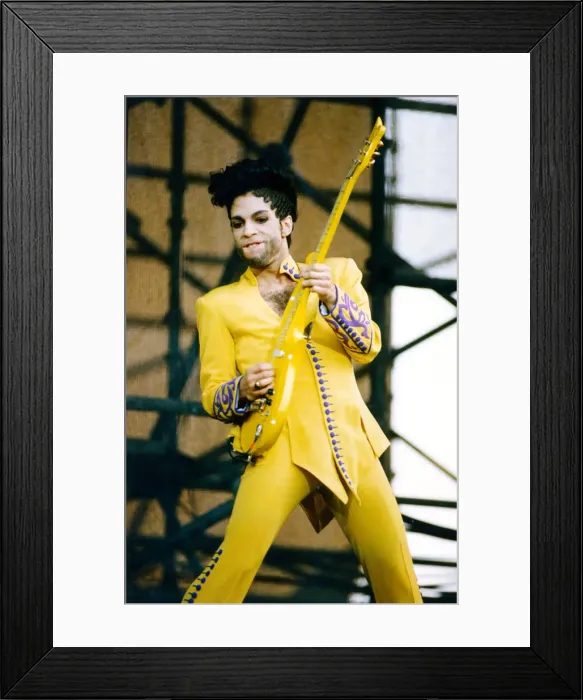 Framed Print : Prince in concert at Maine Road, Manchester. Diamonds and Pearls Tour. 26th June 1992 Framed Print : Prince in concert at Maine Road, Manchester. Diamonds and Pearls Tour. 26th June 1992