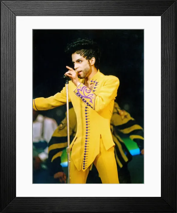 Framed Print : Prince in concert at Maine Road, Manchester. Diamonds and Pearls Tour. 26th June 1992 Framed Print : Prince in concert at Maine Road, Manchester. Diamonds and Pearls Tour. 26th June 1992