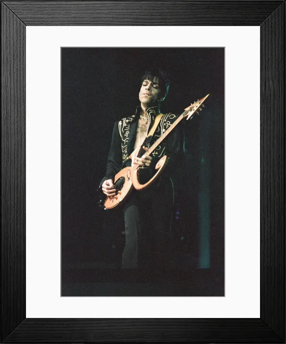 Framed Print : Prince performing at the NEC during his Ultimate Live Experience tour. 19th March 1995 Framed Print : Prince performing at the NEC during his Ultimate Live Experience tour. 19th March 1995