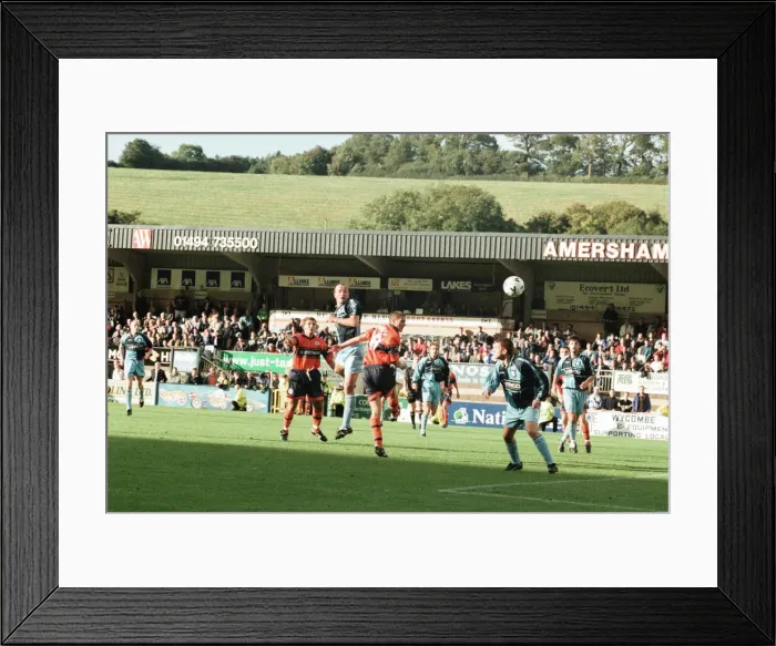 Framed Print : English League Division Two Wycombe Wanderers 5 - 3 Reading match held at Adams Park