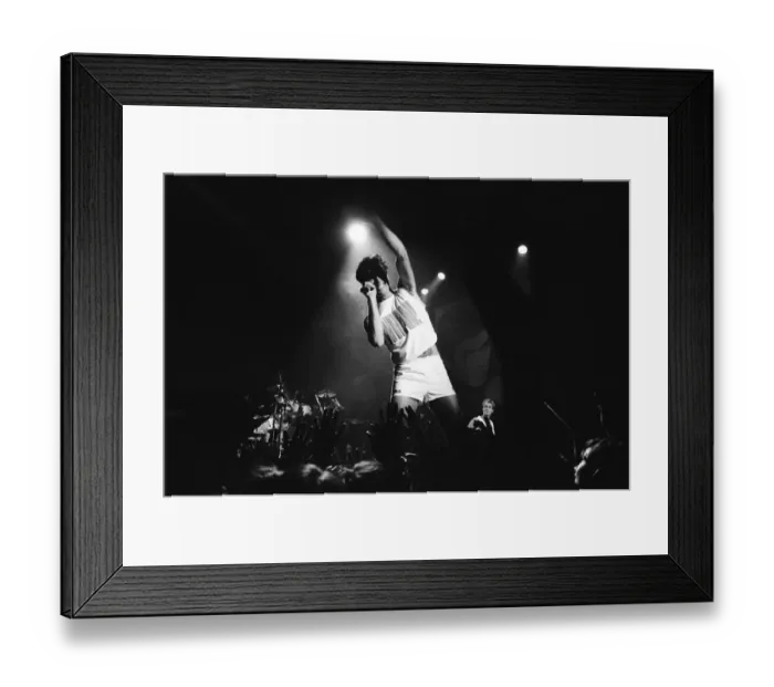 Framed Print : New pop sensation Wham! pictured in concert in Aberdeen, Scotland