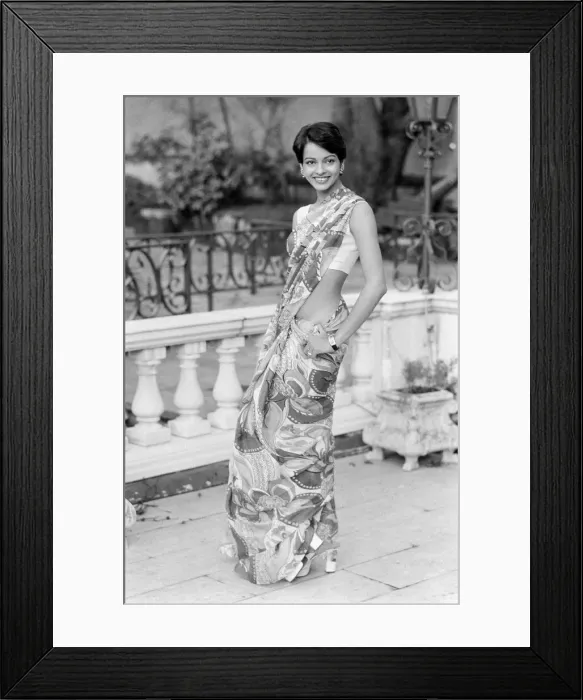 Framed Print : Persis Khambatta, actress, photo-call to announce role in new anti apartheid film Framed Print : Persis Khambatta, actress, photo-call to announce role in new anti apartheid film