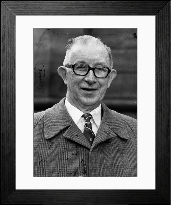 Framed Print : Desmond White chairman Celtic football