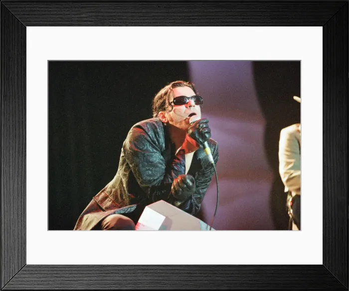 Framed Print : Music in the Bay 1997, Atlantic Wharf, Cardiff, Wales, Saturday 14th June 1997