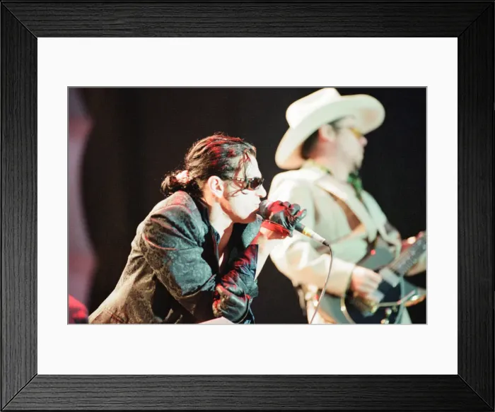 Framed Print : Music in the Bay 1997, Atlantic Wharf, Cardiff, Wales, Saturday 14th June 1997