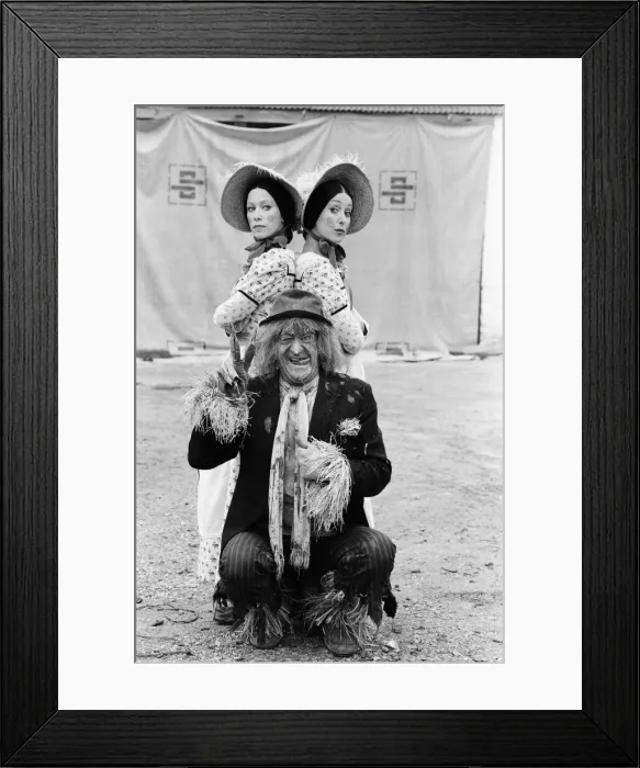 Framed Print : Childrens television favourite, Worzel Gummidge, gets enough trouble from Aunt Sally Framed Print : Childrens television favourite, Worzel Gummidge, gets enough trouble from Aunt Sally