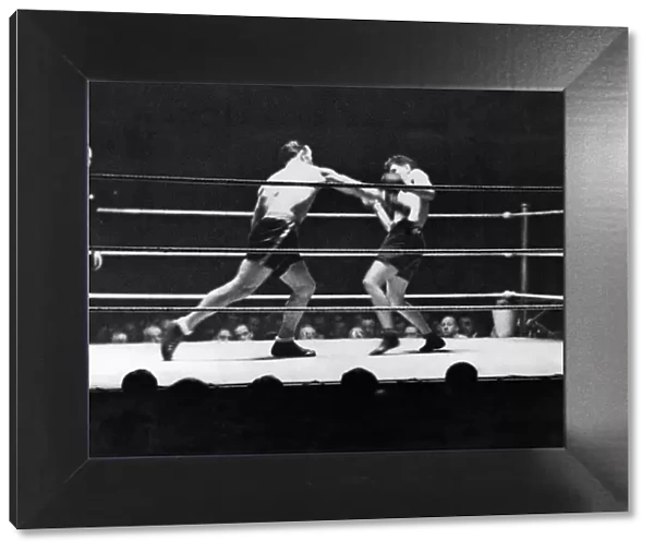 Primo Carnera v Don McCorkindale, Heavyweight Boxing match at the Royal Albert Hall