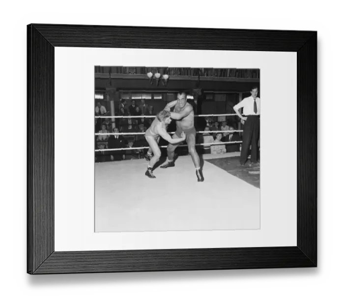 Framed Print : Primo Carnera, actor and professional wrestler, also a former professional boxer Framed Print : Primo Carnera, actor and professional wrestler, also a former professional boxer