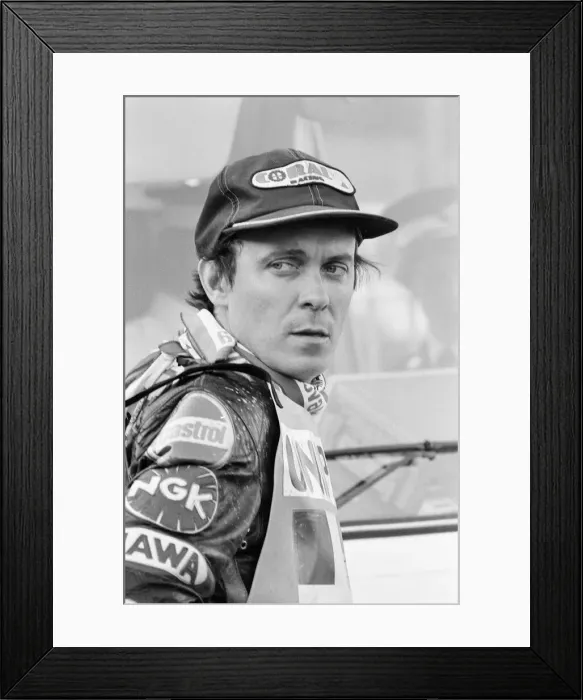 Framed Print : Speedway, World Team Cup Final, White City Stadium, London, 16th September 1979. Action