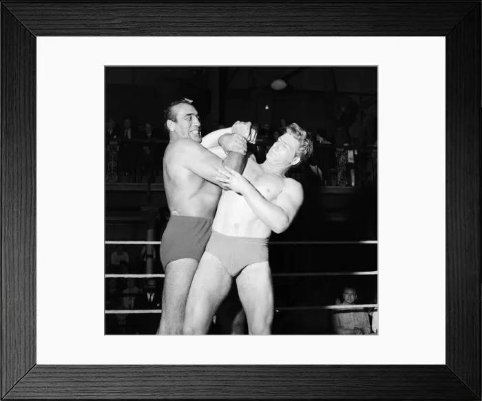 Framed Print : Primo Carnera, actor and professional wrestler, also a former professional boxer Framed Print : Primo Carnera, actor and professional wrestler, also a former professional boxer