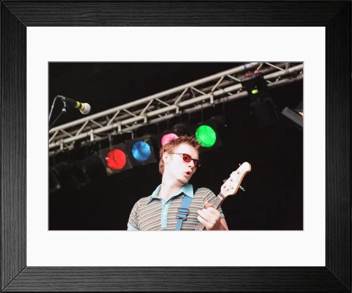 Framed Print : Music in the Bay 1997, Atlantic Wharf, Cardiff, Wales, Saturday 14th June 1997