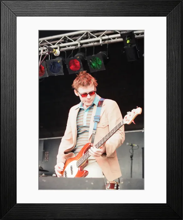 Framed Print : Music in the Bay 1997, Atlantic Wharf, Cardiff, Wales, Saturday 14th June 1997