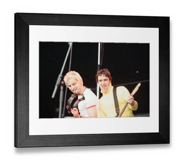 Framed Print : Music in the Bay 1997, Atlantic Wharf, Cardiff, Wales, Saturday 14th June 1997