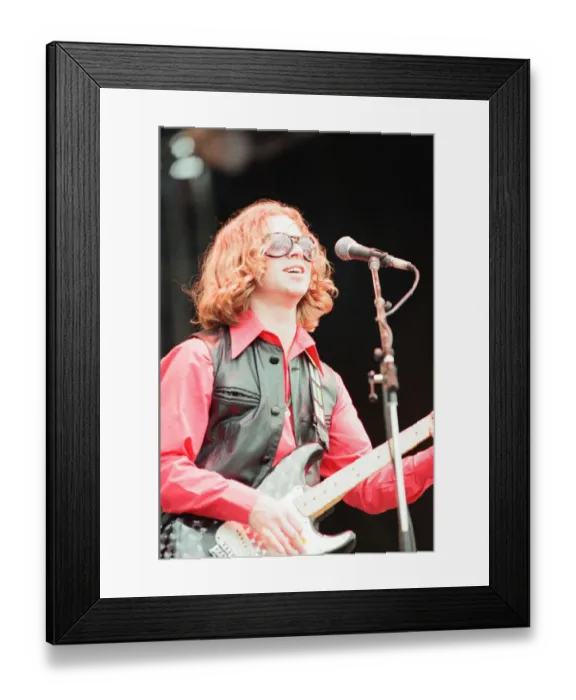 Framed Print : Music in the Bay 1997, Atlantic Wharf, Cardiff, Wales, Saturday 14th June 1997