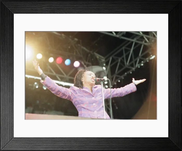 Framed Print : Music in the Bay 1997, Atlantic Wharf, Cardiff, Wales, Saturday 14th June 1997 Framed Print : Music in the Bay 1997, Atlantic Wharf, Cardiff, Wales, Saturday 14th June 1997