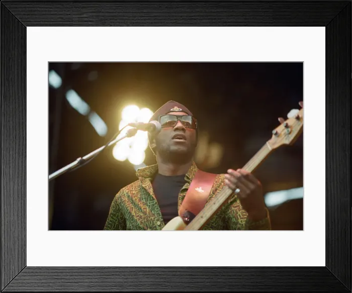 Framed Print : Music in the Bay 1997, Atlantic Wharf, Cardiff, Wales, Saturday 14th June 1997