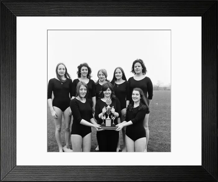 Framed Print : Dancing team at St Marys Covent. 1971 Framed Print : Dancing team at St Marys Covent. 1971