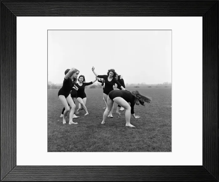 Framed Print : Dancing team at St Marys Covent. 1971 Framed Print : Dancing team at St Marys Covent. 1971