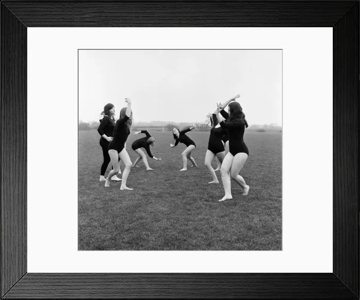 Framed Print : Dancing team at St Marys Covent. 1971 Framed Print : Dancing team at St Marys Covent. 1971