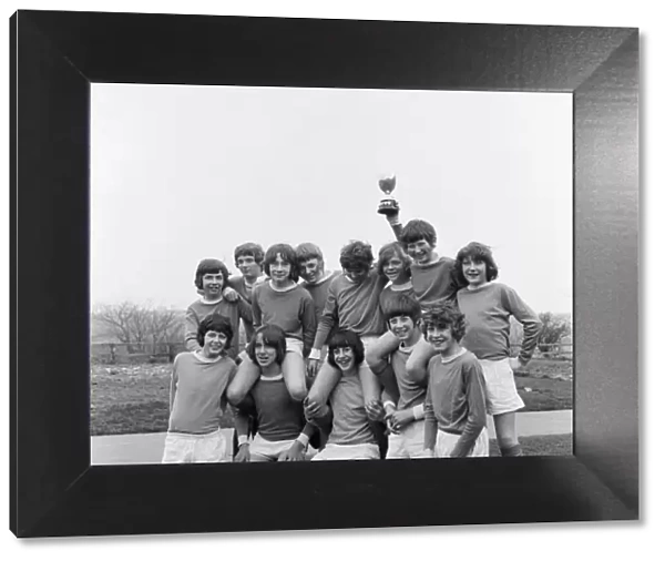 Loftus Rosecroft School football team. 1971