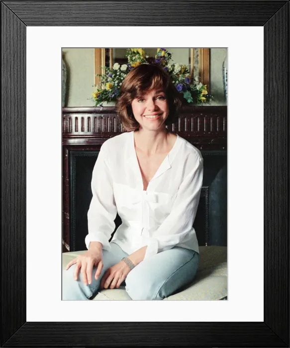 Framed Print : Sally Field, american actress, in the UK to promote new film, Soapdish Framed Print : Sally Field, american actress, in the UK to promote new film, Soapdish