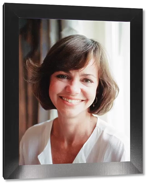 Sally Field, american actress, in the UK to promote new film, Soapdish