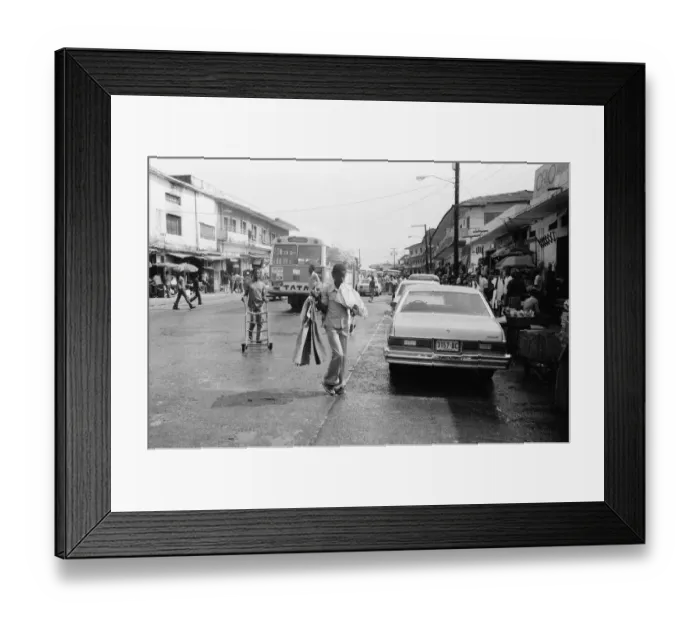 Framed Print : Monrovia, Liberia, West Africa. Published 13th April 1980 Framed Print : Monrovia, Liberia, West Africa. Published 13th April 1980
