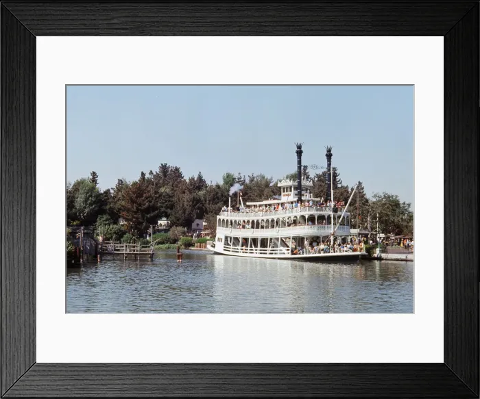 Framed Print : Scenes at the Disneyland theme park in Anaheim, California, United States