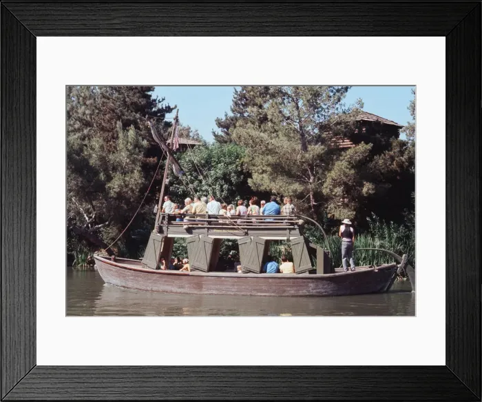 Framed Print : Scenes at the Disneyland theme park in Anaheim, California, United States