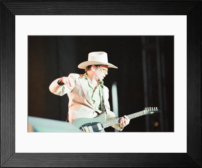 Framed Print : Music in the Bay 1997, Atlantic Wharf, Cardiff, Wales, Saturday 14th June 1997. INXS Framed Print : Music in the Bay 1997, Atlantic Wharf, Cardiff, Wales, Saturday 14th June 1997. INXS