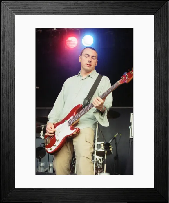 Framed Print : Music in the Bay 1997, Atlantic Wharf, Cardiff, Wales, Saturday 14th June 1997. Echobelly
