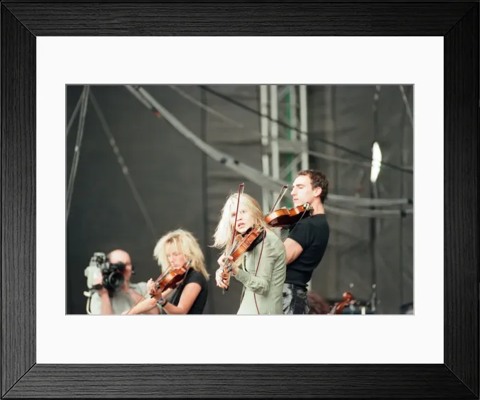 Framed Print : Music in the Bay 1997, Atlantic Wharf, Cardiff, Wales, Saturday 14th June 1997