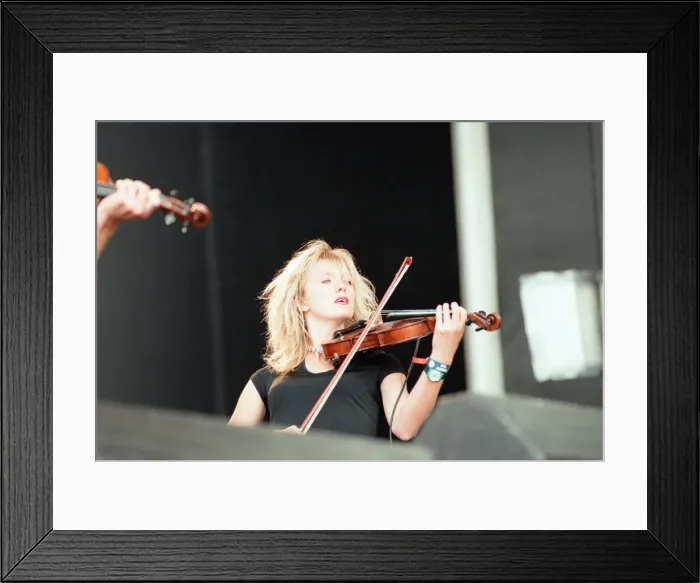 Framed Print : Music in the Bay 1997, Atlantic Wharf, Cardiff, Wales, Saturday 14th June 1997