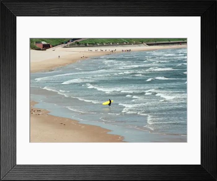 Framed Print : Beach Scenes, Tynemouth, Tyne & Wear, England, 5th June 1998 Framed Print : Beach Scenes, Tynemouth, Tyne & Wear, England, 5th June 1998