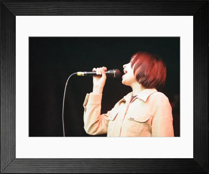 Framed Print : Music in the Bay 1997, Atlantic Wharf, Cardiff, Wales, Saturday 14th June 1997