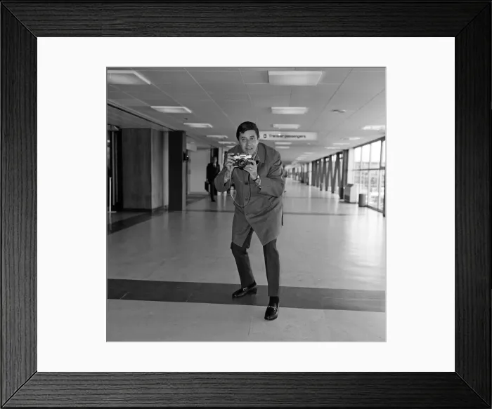 Framed Print : Comedian Jerry Lewis arriving at Heathrow Airport from Los Angeles today. 26th May 1969 Framed Print : Comedian Jerry Lewis arriving at Heathrow Airport from Los Angeles today. 26th May 1969