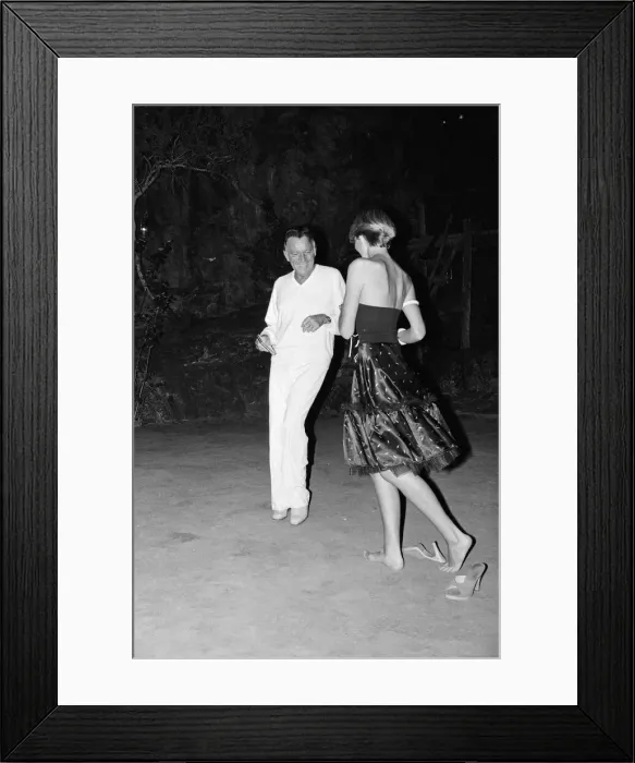 Framed Print : Roger Moores 50th Birthday Party in the bush near Tshipise, South Africa Framed Print : Roger Moores 50th Birthday Party in the bush near Tshipise, South Africa