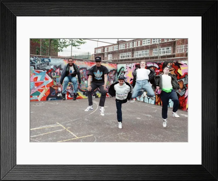 Framed Print : Hip Hop Rap. 6th June 1988 Framed Print : Hip Hop Rap. 6th June 1988