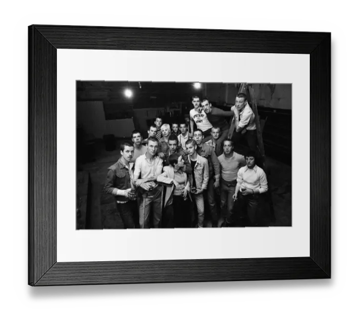 Framed Print : A peace formula has been found by a Birmingham licensee for punks Framed Print : A peace formula has been found by a Birmingham licensee for punks