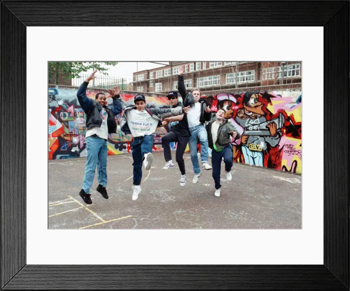 Framed Print : Hip Hop Rap. 6th June 1988 Framed Print : Hip Hop Rap. 6th June 1988