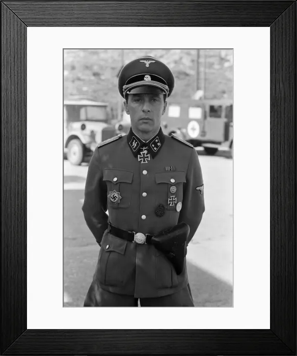 Framed Print : Anthony Valentine on the set of Escape to Athena in Rhodes, Greece Framed Print : Anthony Valentine on the set of Escape to Athena in Rhodes, Greece
