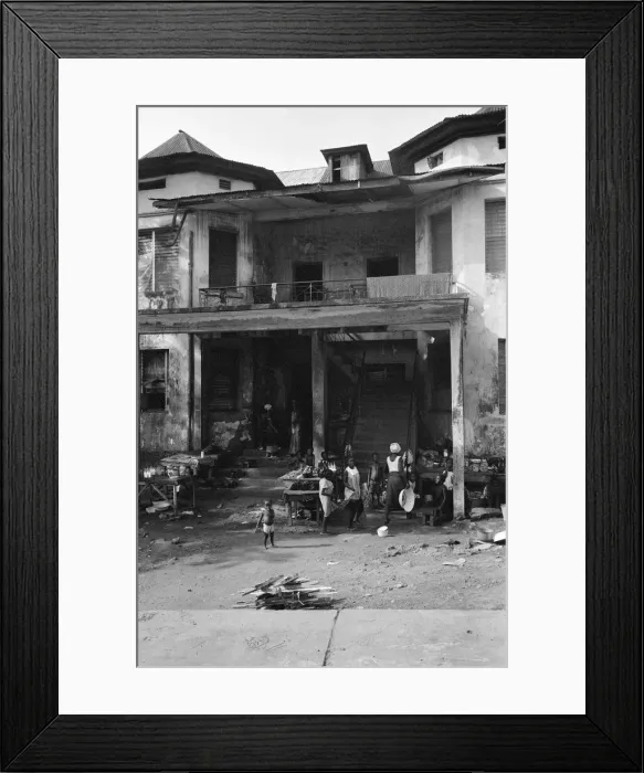 Framed Print : Monrovia, Liberia, West Africa. Published 13th April 1980