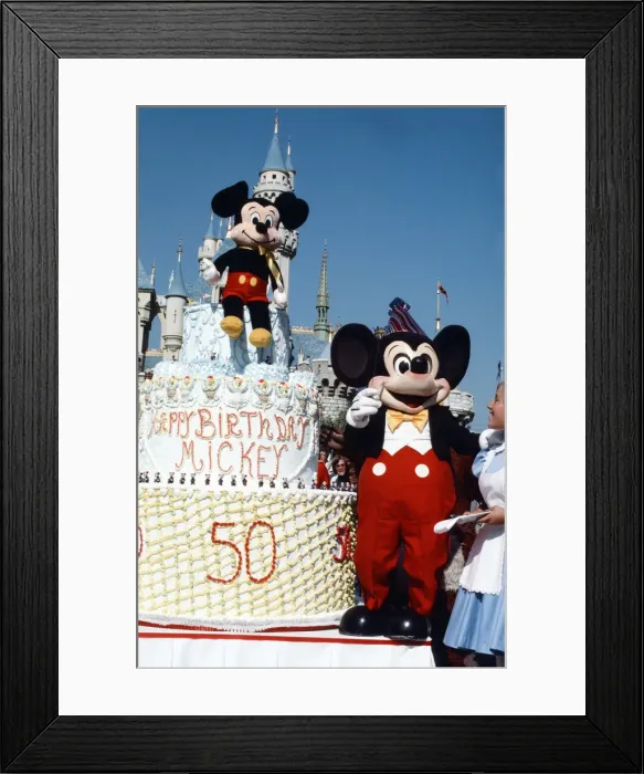 Framed Print : Scenes at the Disneyland theme park in Anaheim, California