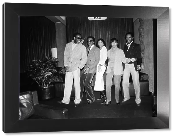 Chic, Music Group in the UK to promote their record Le Freak