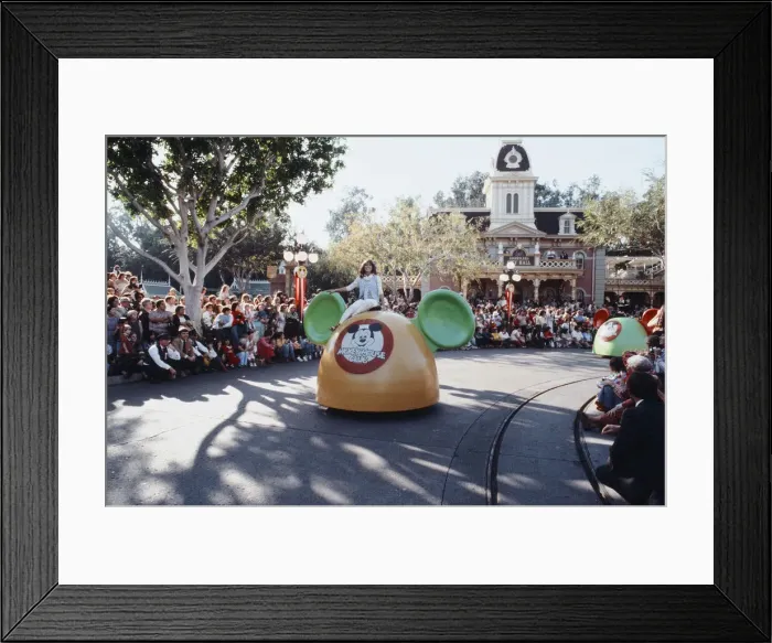 Framed Print : Scenes at the Disneyland theme park in Anaheim, California