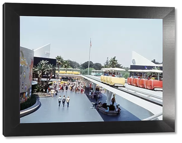 Scenes at the Disneyland theme park in Anaheim, California, United States