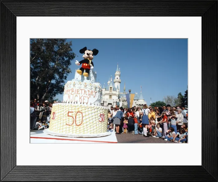 Framed Print : Scenes at the Disneyland theme park in Anaheim, California